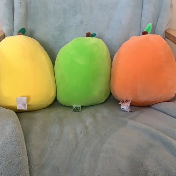 CITRUS SQUAD (lemon,lime,orange) SQUISHMALLOWS - Picture 2 of 3